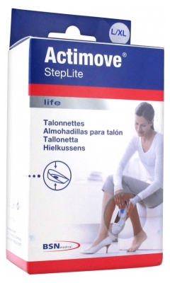 Essity Actimove StepLite Life Heel Cushions - Size: L/XL