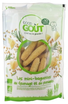 Good Goût Organic Mini Cheese and Rosemary Sticks From 10 Months 70 g