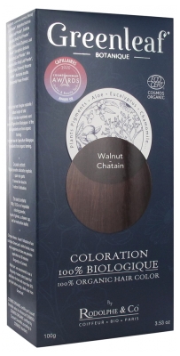 Greenleaf Coloration 100% Biologique 100 g - Coloration : Walnut