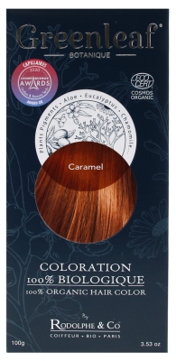 Greenleaf Coloration 100% Biologique 100 g - Coloration : Caramel