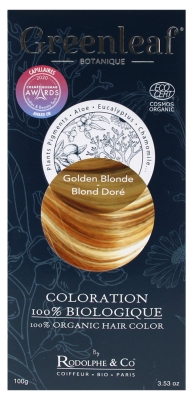 Greenleaf Coloration 100% Biologique 100 g - Coloration : Golden Blonde