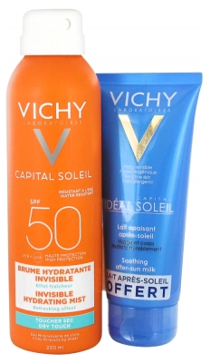 Vichy Soleil Bruma Hidratante SPF50 200 ml + Leche Calmante After-Sun ml