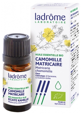 Ladrôme Organic Essential Oil Matricarian Chamomile (Matricaria chamomilla) 5ml