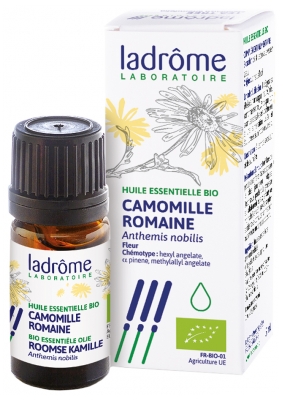 Ladrôme Huile Essentielle Camomille Romaine (Anthemis nobilis) Bio 5 ml