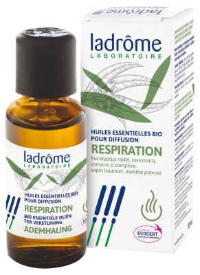 Ladrôme Eterična olja Bio za Difuziranje Dihanje 10 ml