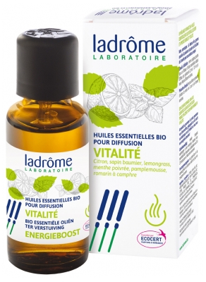 Ladrôme Organic Essential Oils for Vitality Diffusion 10ml