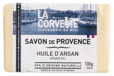 La Corvette Savon de Provence Huile d'Argan 100 g
