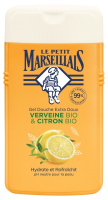 Le Petit Marseillais Extra Sanftes Duschgel Eisenkraut & Zitrone Bio 250 ml