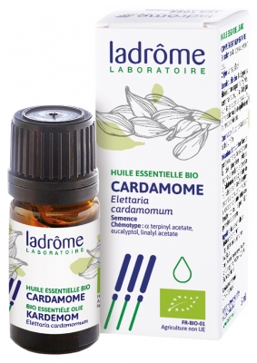 Ladrôme Aceite Esencial Cardamomo (Elletaria cardomomum) Bio 5 ml