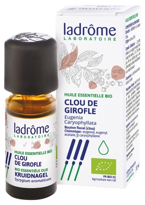 Ladrôme Biologisches Ätherisches Öl Gewürznelke (Syzygium aromaticum) Bio 10 ml