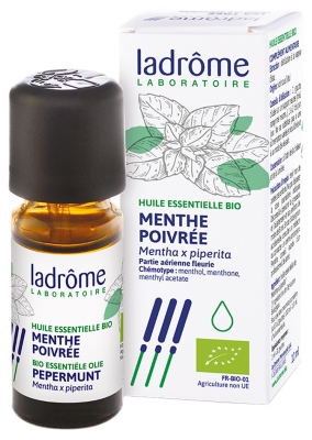 Ladrôme Bioloģiskā Piparmētru Ēteriskā Eļļa (Mentha x piperita) 10 ml