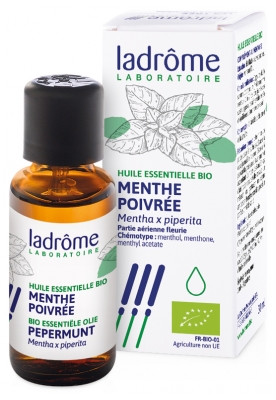 Ladrôme Aceite Esencial Menta Piperita (Mentha x piperita) Bio 30 ml