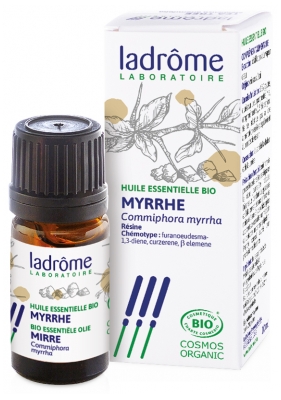 Ladrôme Myrrhe (Commiphora Myrrha) Ätherisches Öl Bio 5 ml