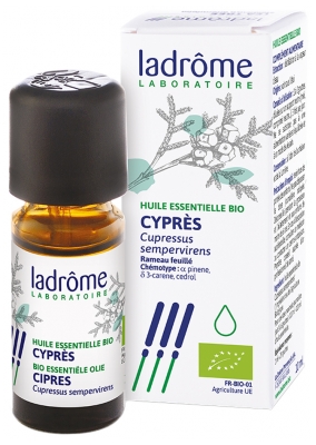 Ladrôme Huile Essentielle Cyprès (Cupressus sempervirens) Bio 10 ml