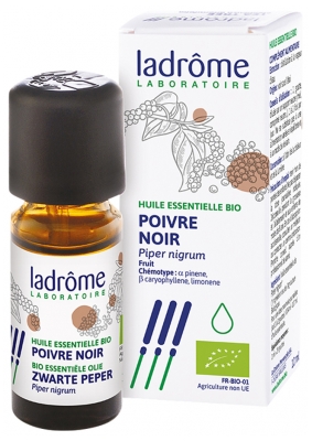 Ladrôme Aceite Esencial Pimienta Negra (Piper nigrum) Bio 10 ml