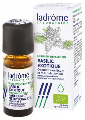 Ladrôme Olio Essenziale di Basilico (Ocimum Basilicum ct Methylchavicol) Biologico 10 ml