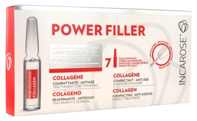 Incarose Pure Oplossingen Power Filler Collageen 7 Ampullen