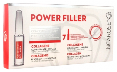 Incarose Pure Solutions Power Filler Collagen 7 Vials
