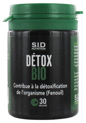 S.I.D Nutrition Détox Bio 30 Gélules