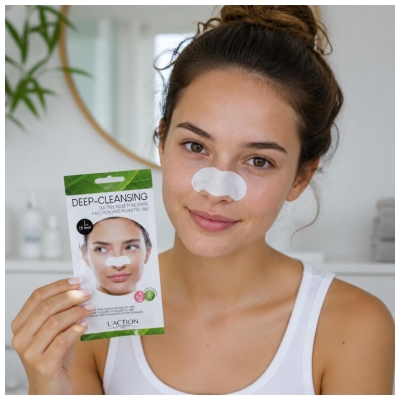 L'Action Paris 5-Band Teebaum Blackhead Patchs