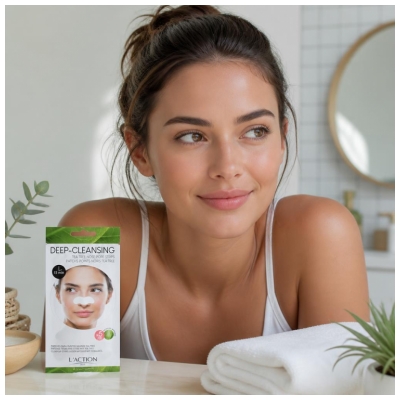 L'Action Paris 5-Band Teebaum Blackhead Patchs