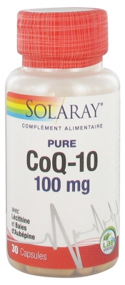 Solaray CoQ-10 100mg 30 Capsules