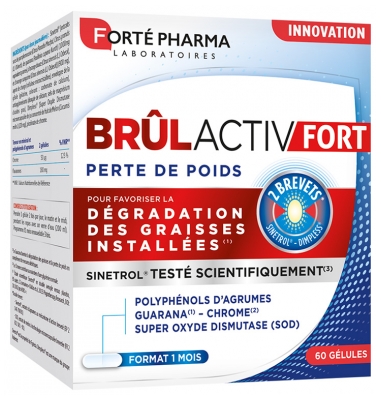 Forté Pharma Brûlactiv Fort Perte de Poids 60 Gélules