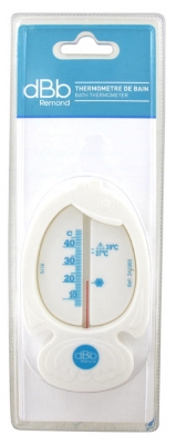 dBb Remond Thermomètre de Bain Poisson Blanc