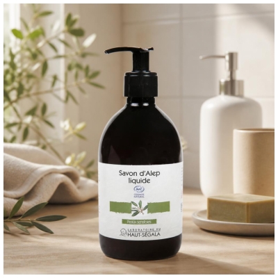 Laboratoire du Haut-Ségala Mydło Aleppo w Płynie 500 ml