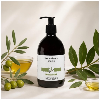 Laboratoire du Haut-Ségala Mydło Aleppo w Płynie 500 ml