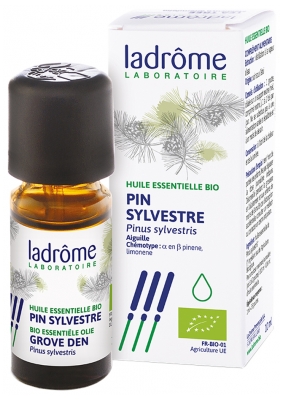 Ladrôme Pino Silvestre (Pinus Sylvestris) Olio Essenziale Biologico 10 ml