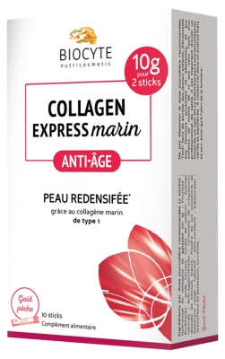 Biocyte Collagen Express Anti-Âge Peau Redensifiée 10 Sticks