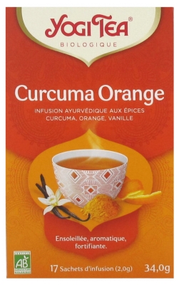 Yogi Tea Kurkuma Orange Bio 17 Beutel