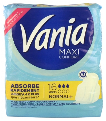 Vania Maxi Comfort Normal+ 16 Sanitary Napkins