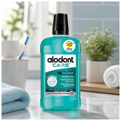 Alodont Care Daglig Mundskyl Friskhed 500 ml