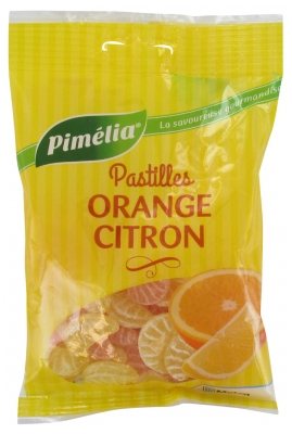 Pimélia Pastilles Orange Citron 110 g