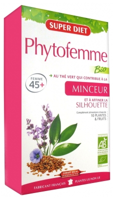 Superdiet Phytofemme Organic Slimming Green Tea 20 Phials
