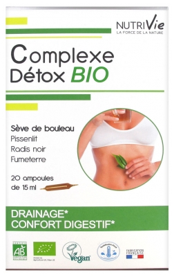 Nutrivie Ekologiskt Detoxkomplex 20 ampuller