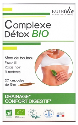 Nutrivie Organic Detox Complex 20 Phials