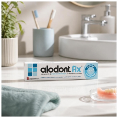 Alodont Fix Fastgørelsescreme til Tandproteser 50 g