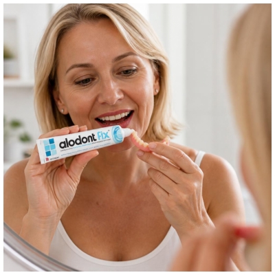 Alodont Fix Fastgørelsescreme til Tandproteser 50 g