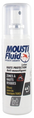 Moustifluid Loción de Alta Protección Zonas de Alto Riesgo 100 ml