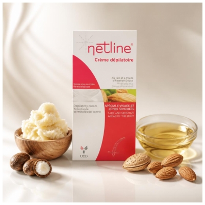 Netline Speciel Depilatorcreme til Ansigt og Følsomme Områder 75 ml