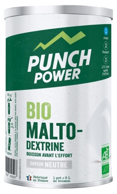 Punch Power Biomaltodextrine Boisson Avant l'Effort 500 g - Saveur : Neutre (à consommer de préférence avant fin 07/2021)