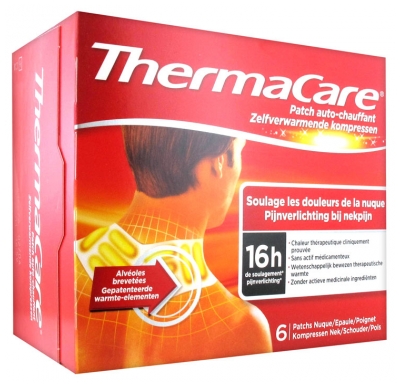 ThermaCare Warming Patch 16hrs Neck Shoulder Wrist 6 Patches