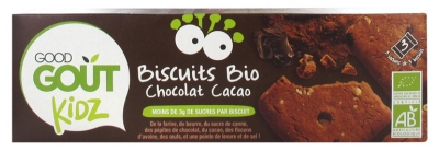 Good Goût Kidz Organic Chocolate Cocoa Biscuits 9 Biscuits