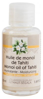 Laboratoire du Haut-Ségala Huile de Monoï de Tahiti 50 ml (à utiliser de préférence avant fin 07/2021)