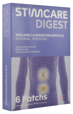 Stimcare Digest Difficult Digestion Patches 6 Patches