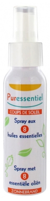 Puressentiel Sunburn Spray with 8 Essential Oils 75ml