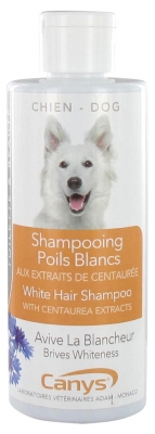 Canys Shampoing Poils Blancs pour Chiens 200 ml